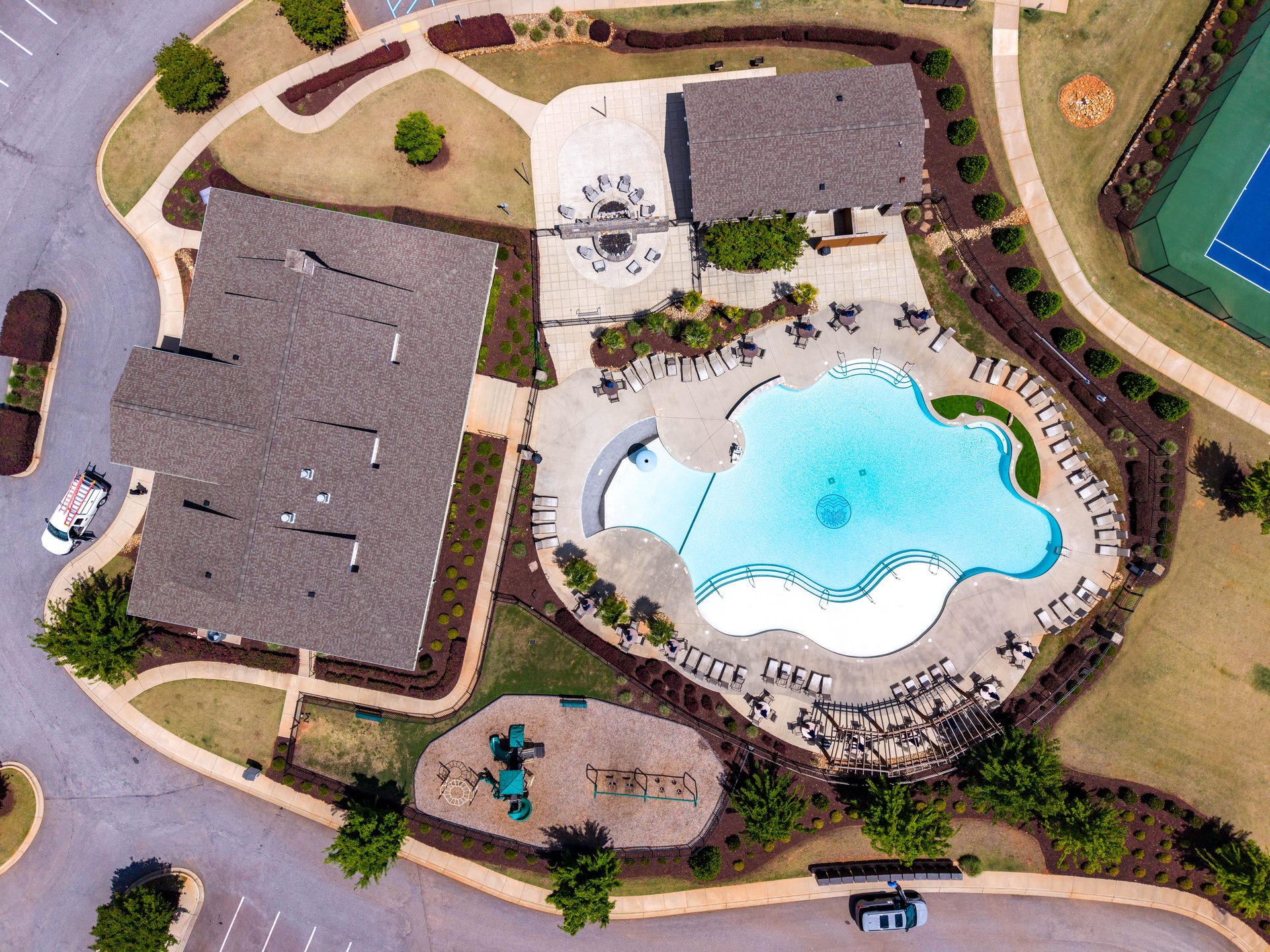 11 - Amenity Complex - Top-Down Overview